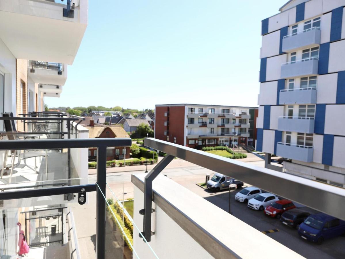 Einfaches 2-Zimmer-Appartement Mit Balkon. Westerland Kültér fotó