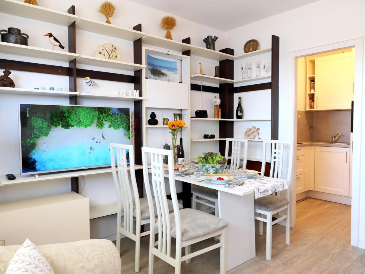 Einfaches 2-Zimmer-Appartement Mit Balkon. Westerland Kültér fotó